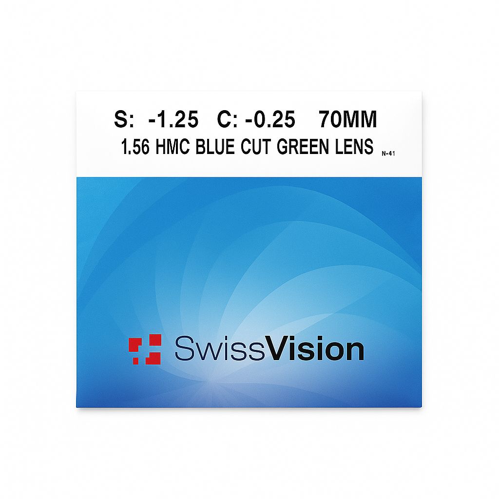 CRISTAL  CUT GREEN  1.56 (65MM HMC CUT GREEN)